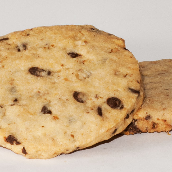 cookies voutirou me karidi kai sokolata